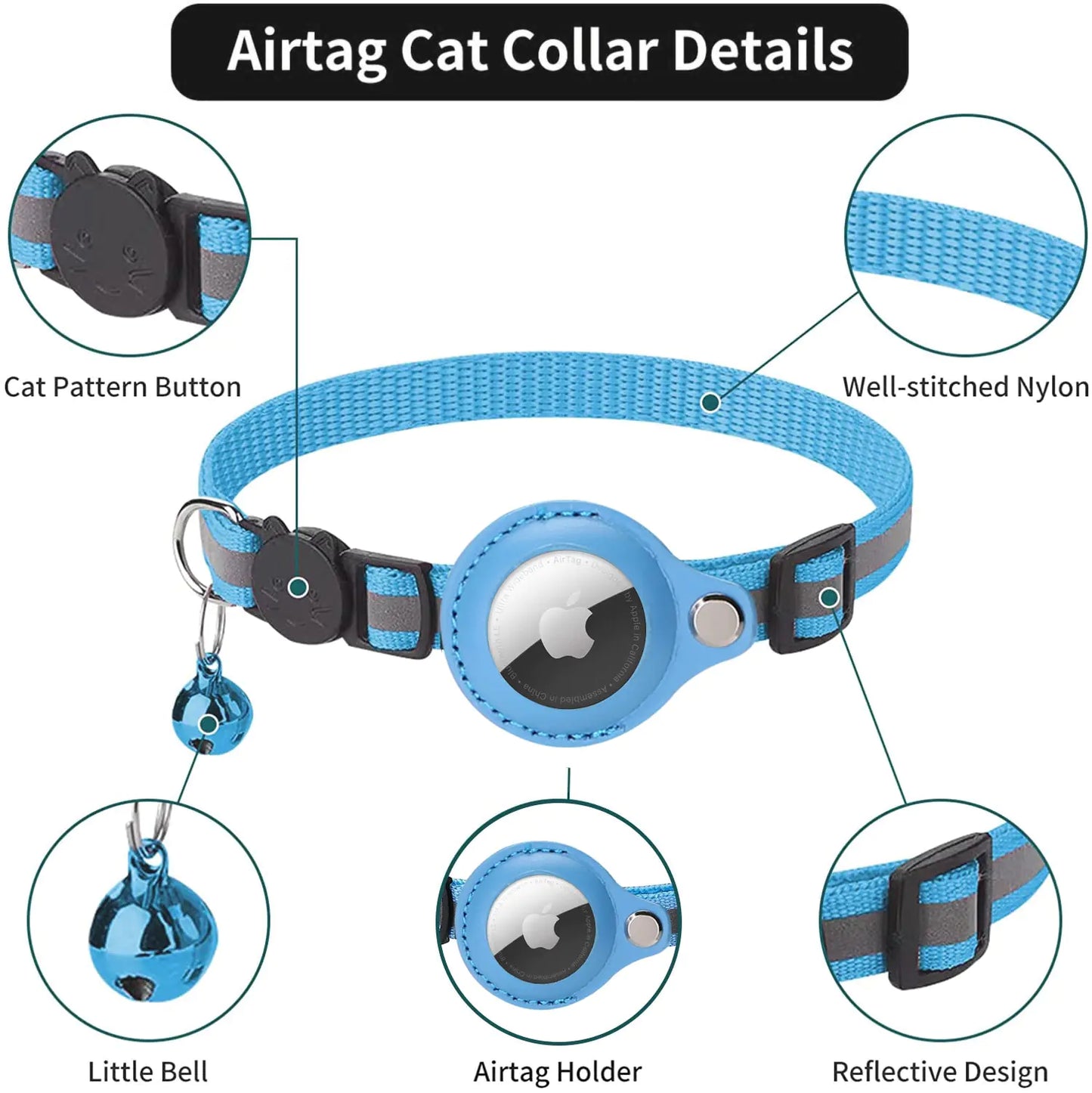 Anti-Lost Pet Cat Collar