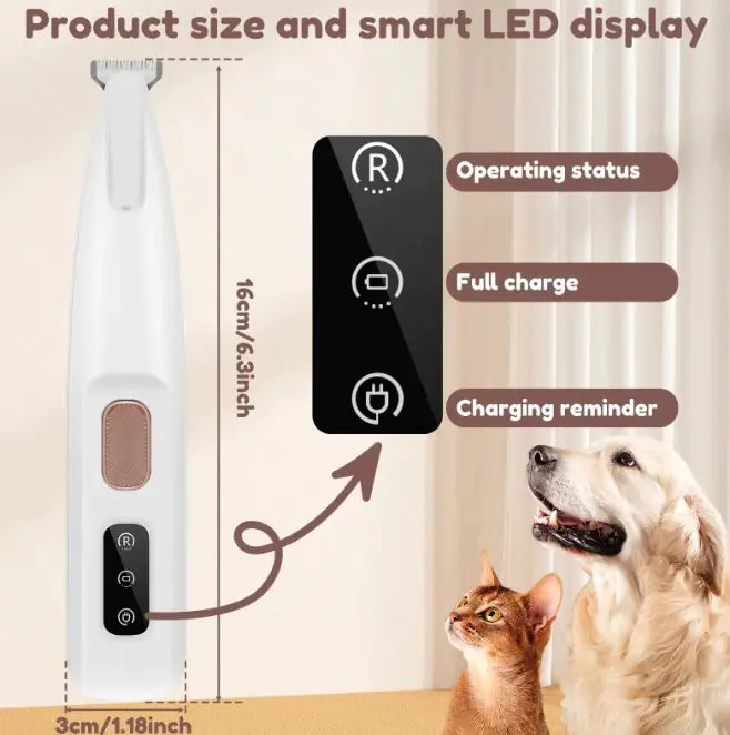 Paw Trimmer w/LED Light